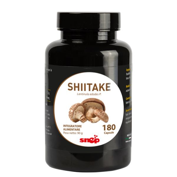 SHIITAKE, supliment alimentar pentru imunitate, 180 caps [1]
