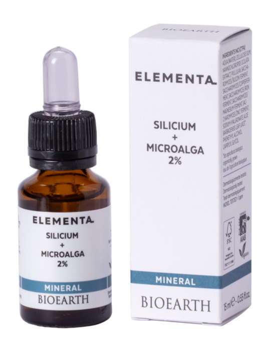 Siliciu si Alge Ser Beauty Booster, 15ml - Elementa Bioearth [2]