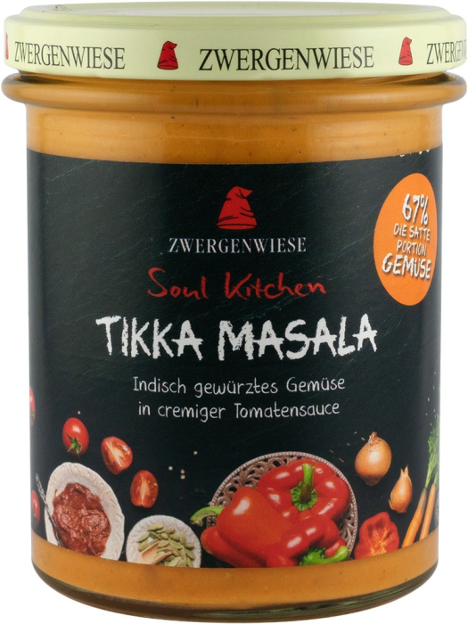 Sos bio Tikka Masala FARA GLUTEN Zwergenwiese 420ml [1]