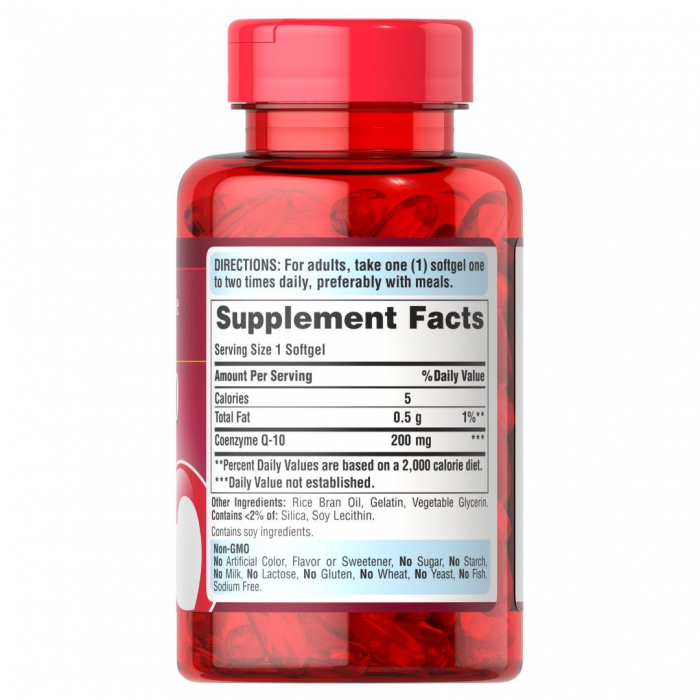 Supliment alimentar antioxidant Coenzima Q10 100mg 240cps [2]