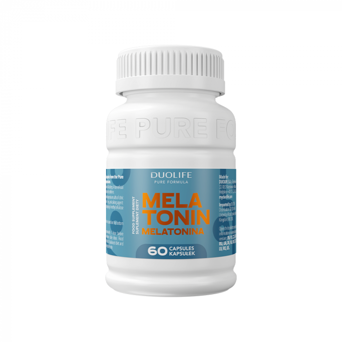 Supliment alimentar Duolife Melatonin- 60 capsule [1]