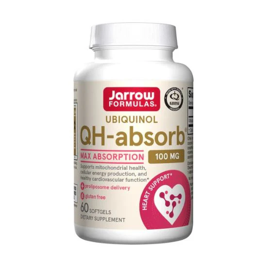 Supliment alimentar Jarrow Formulas Ubiquinol QH-absorb 100 mg, 60 capsule [1]