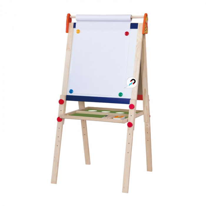 Tabla educationala dubla - magnetica si neagra, cu accesorii [3]