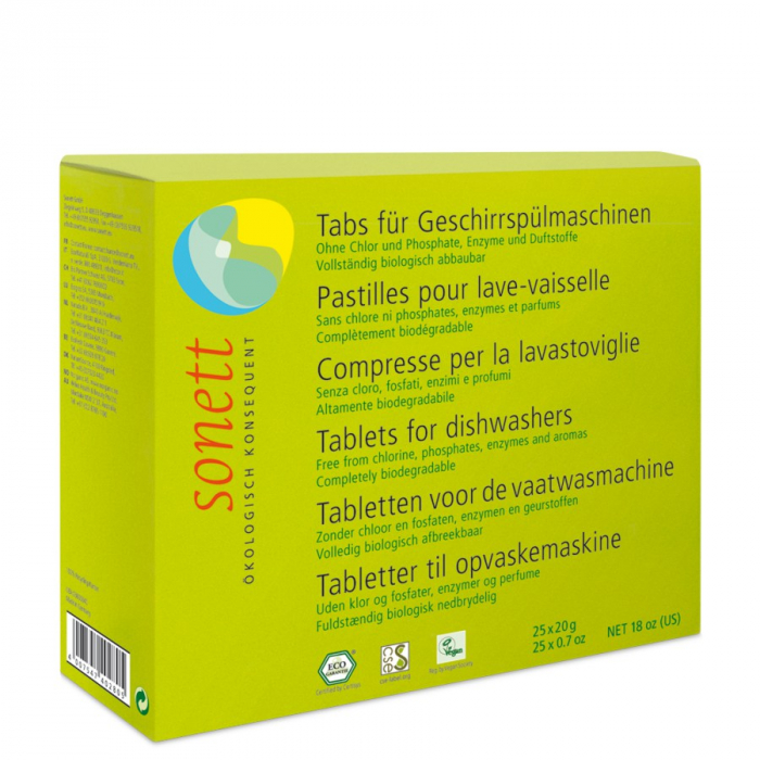 Tablete ecologice pt. masina de spalat vase 500g (25 buc x 20g) [2]