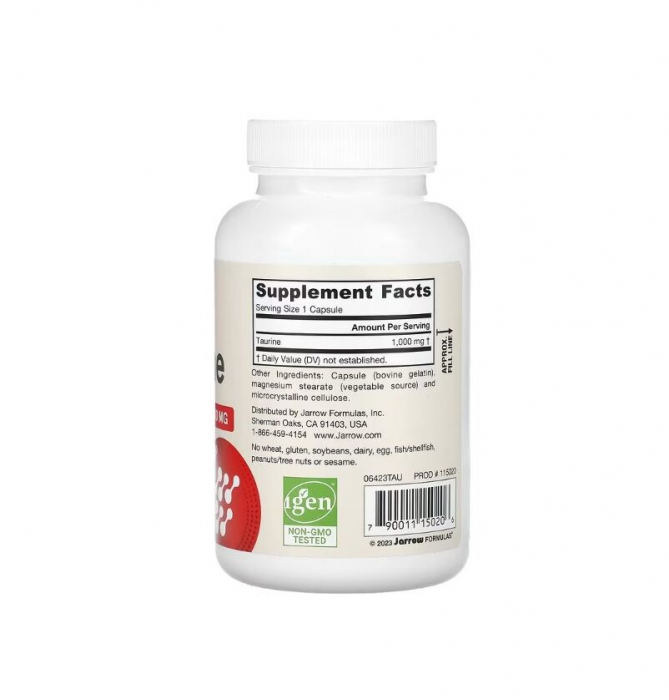 Taurine 1000mg, 100 Capsule [2]