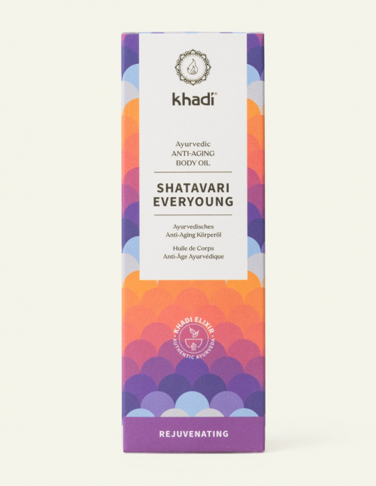 Ulei antirid ayurvedic Shatavari Everyoung, 100ml - Khadi [3]