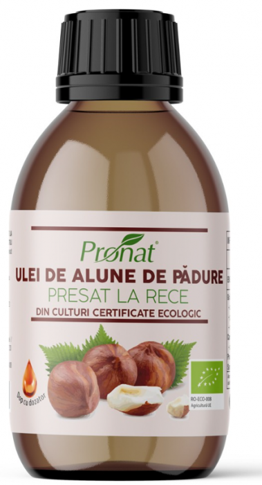 Ulei de alune de padure presat la rece, BIO 100 ml [1]