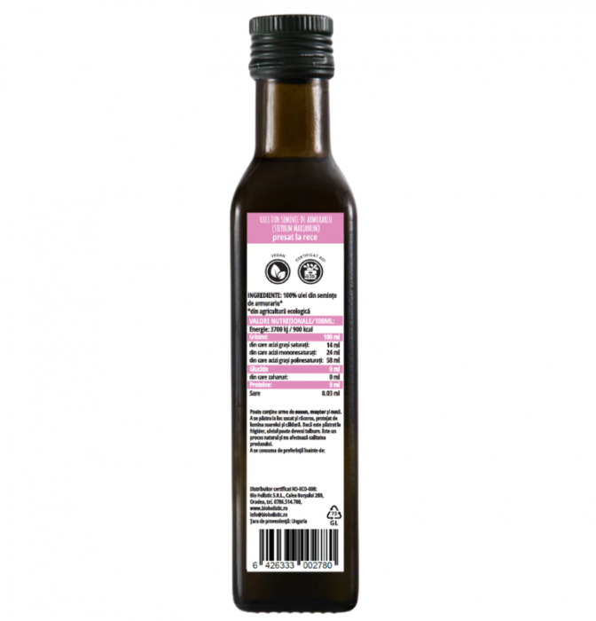 Ulei de armurariu, BIO, 250ml [2]