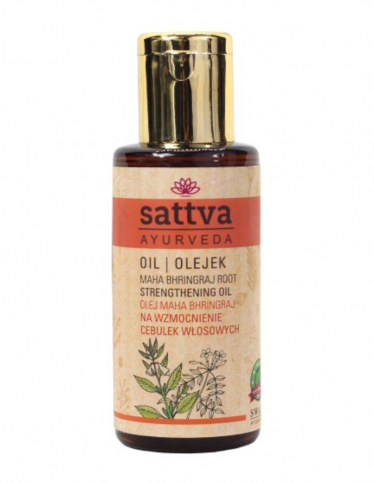 Ulei de păr anticădere cu Bhringraj, 100ml – Sattva Ayurveda [1]