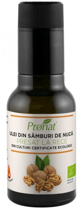 Ulei din samburi de nuca presat la rece, BIO 100 ml [1]