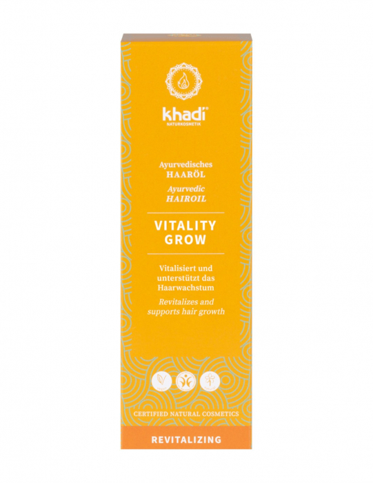 Ulei Indian crestere par si anticadere, 50ml - Khadi [2]