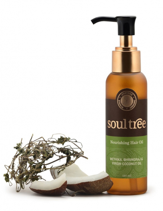 Ulei Indian nutritiv pentru par, 120 ml - Soultree [2]