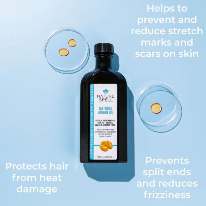Ulei pentru par si piele Nature Spell Argan Oil for Hair and Skin [2]