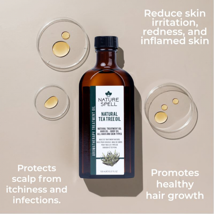 Ulei pentru par si piele Nature Spell Tea Tree Oil for Hair and Skin [2]