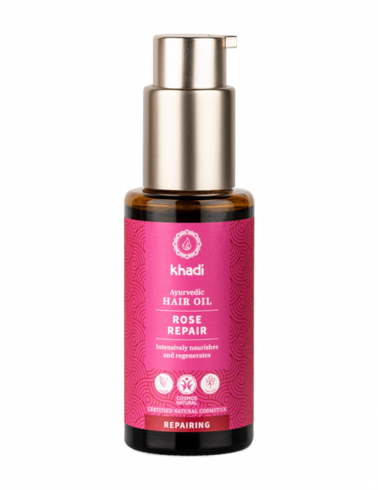 Ulei reparator par cu trandafir, 50ml - Khadi [2]