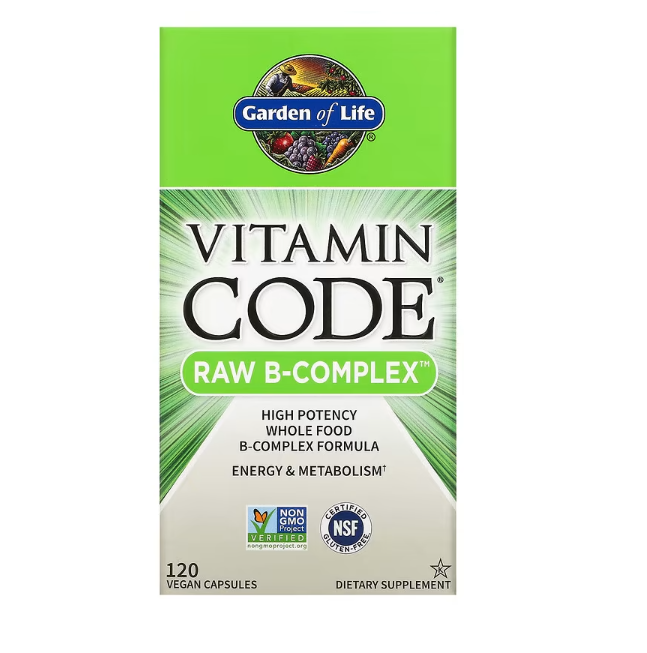 Vitamin Code Raw B-Complex, complex vitamina B, 60 de capsule vegane [1]