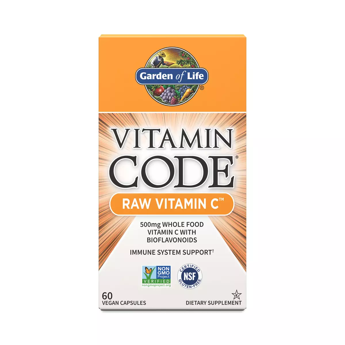 Vitamin Code Raw Vitamina C, 60 de capsule [1]