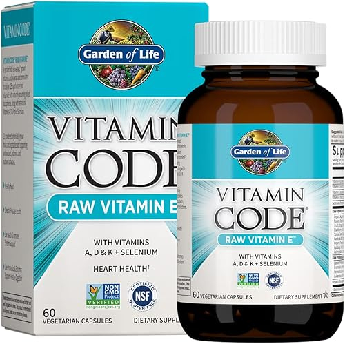Vitamin Code Raw Vitamina E, 60 de capsule [2]