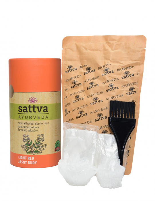Vopsea de păr Cupru, 150gr – Sattva Ayurveda [2]