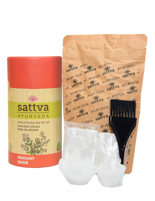 Vopsea de păr Mahon, 150gr – Sattva Ayurveda [2]