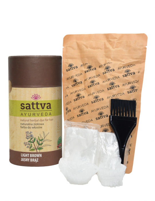 Vopsea Șaten Deschis, 150gr – Sattva Ayurveda [2]