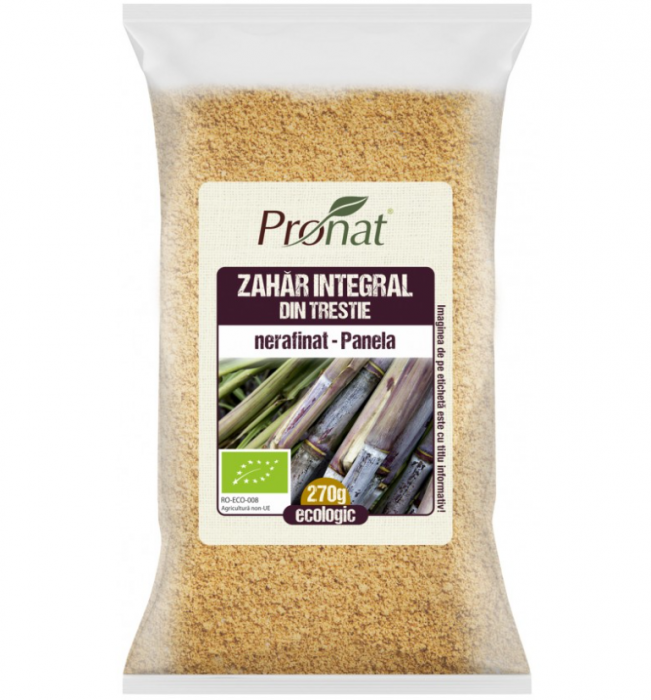 Zahăr Panela BIO din trestie nerafinat, 270g [1]