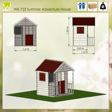 Casute de gradina - Casuta de gradina Summer Adventure House (M5)
