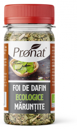 Condimente - Foi de dafin mărunțite, BIO 30 g