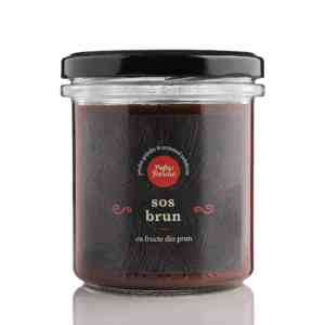 Alimente - Sos artizanal brun cu fructe din prun 300g