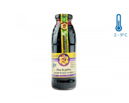 Alimente - Afine presate la rece cu miere 400g