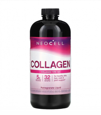Colagen - Collagen, Tip 1+3, gust de RODIE, 473 ml