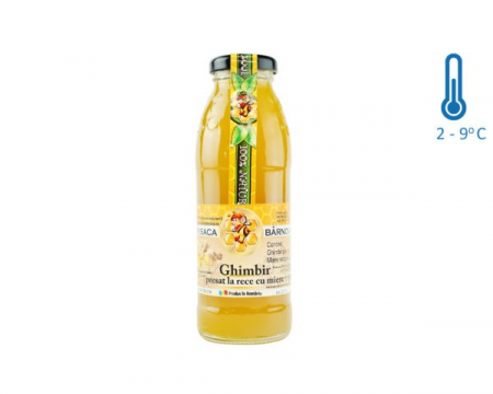 Alimente - Ghimbir presat la rece cu miere 400 g