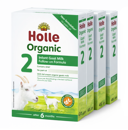 Lapte praf si inlocuitori - Lapte organic de capra Formula 2, de la 6 luni, 400g