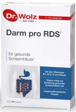 Remedii Naturale - Darm pro RDS pentru Sindromul de Colon Iritabil Dr. Wolz 60cps