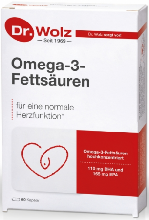 Suplimente concentrare si memorie - Capsule cu Omega 3 Dr. Wolz 60cps