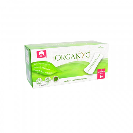Igiena - Absorbante zilnice maxi din bumbac organic 20 buc. Organyc