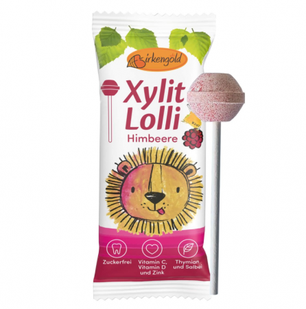 Alimente pentru copii - Acadea cu xylitol și zmeură, 6g