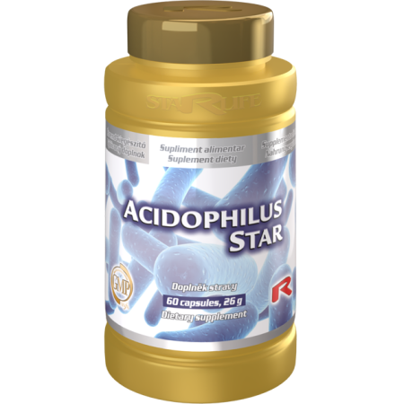 Remedii Naturale - Acidophilus Star, supliment probiotic pentru flora intestinală sănătoasă