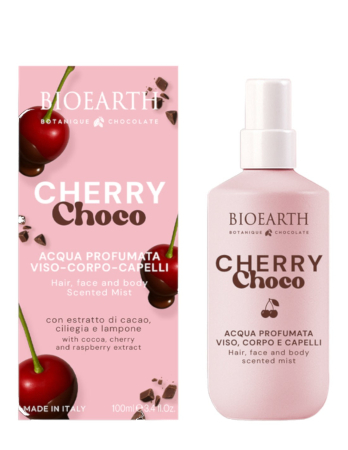 Spa & wellness - Apă parfumată Cherry Choco, ciocolată și cireșe, Bioearth, 100ml
