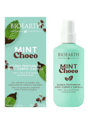Spa & wellness - Apă parfumată Mint Choco, ciocolată și mentă, Bioearth, 100ml