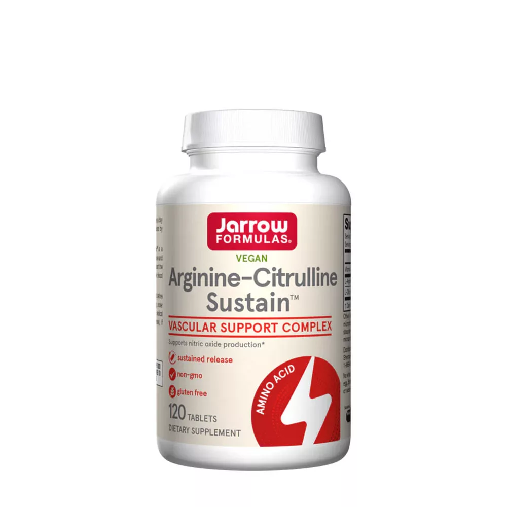 Vitamine si minerale - Arginine-Citrulline Sustain, 120 tablete,