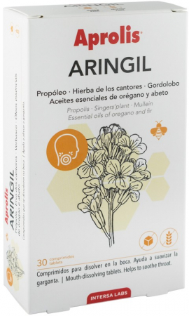 Remedii Naturale - Aringil (tablete din plante si propolis) 25.2g 30 tablete Aprolis