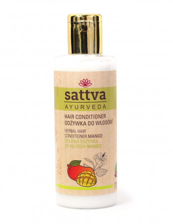 Balsam de par - Balsam de păr cu Mango, 210ml - Sattva Ayurveda