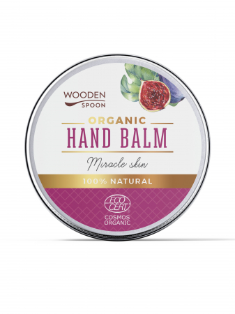 Prim ajutor & regenerare - Balsam pentru maini Miracle Skin, bio, 60ml, Wooden Spoon                                           