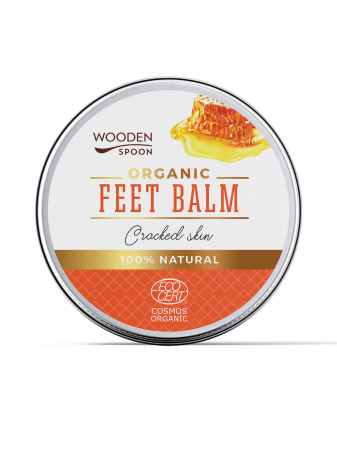 Prim ajutor & regenerare - Balsam pentru picioare (piele crapata), bio, 60ml, Wooden Spoon                                     