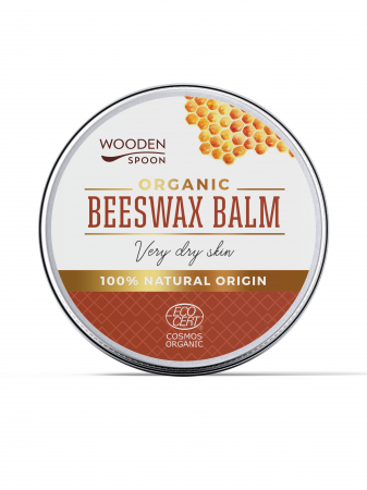 Prim ajutor & regenerare - Balsam pentru piele uscata cu ceara de albine, bio, 60ml, Wooden Spoon                              