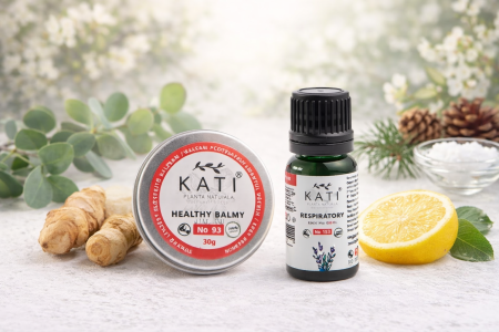 Balsam Pentru Ușurarea Respirației X Amestec De Uleiuri Esențiale Pentru Aromaterapie Împotriva Răcelii [1]