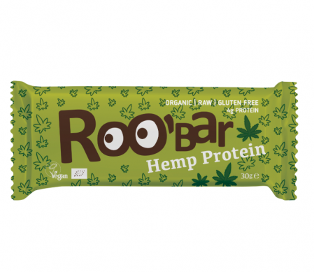 Alimente - Baton cu cânepă raw BIO, 30g
