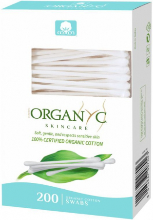 Betisoare cu bumbac organic 200 buc Organyc [1]