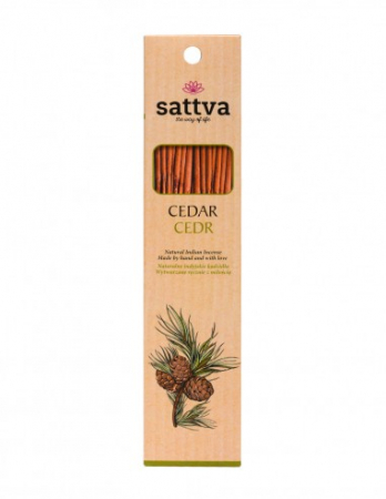 Betisoare Parfumate - Bețișoare parfumate cu Cedru – Sattva Ayurveda